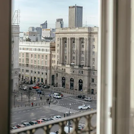 Plac Konstytucji 6 Orange - Dla 4 Osob - Bezplatny Parking - Free Parking - Piekny Widok Na Panorame Warszawy