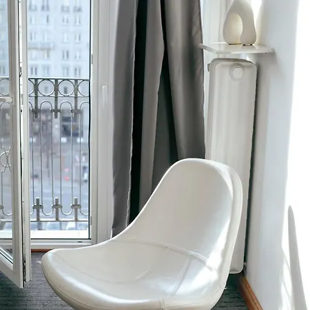 Plac Konstytucji 6 Orange - Dla 4 Osob - Bezplatny Parking - Free Parking - Piekny Widok Na Panorame Warszawy *