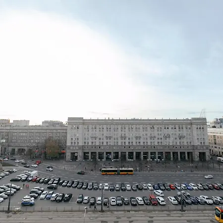Plac Konstytucji 6 Orange - Dla 4 Osob - Bezplatny Parking - Free Parking - Piekny Widok Na Panorame Warszawy *