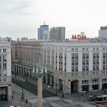 Plac Konstytucji 6 Orange - Dla 4 Osob - Bezplatny Parking - Free Parking - Piekny Widok Na Panorame Warszawy * 华沙